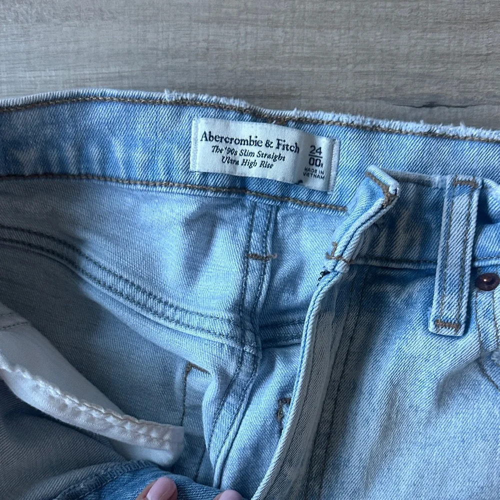 Abercrombie and fitch the 90s slim straight ultra high rise - Picture 3 of 4